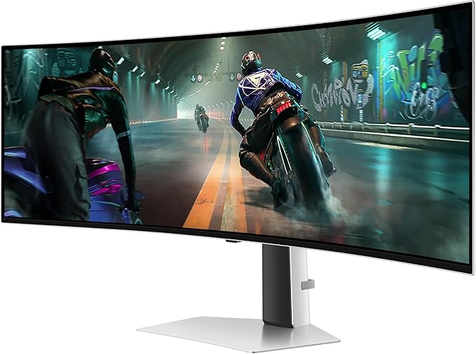Samsung 49" Odyssey OLED G9 Dual QHD QD-OLED G-Sync Compatible Curved Gaming - Image 10