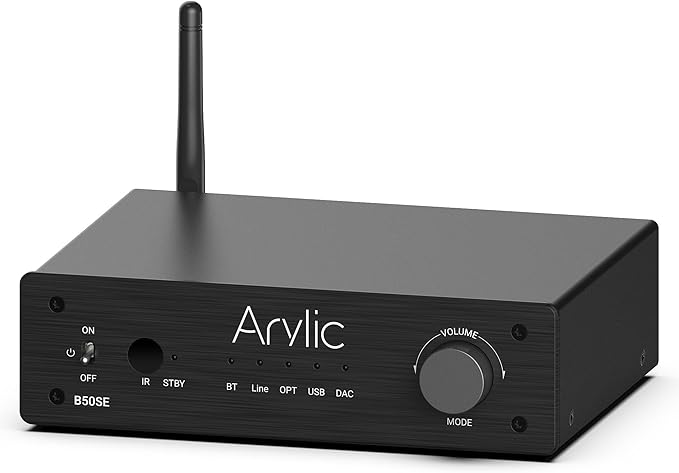 Arylic B50SE Bluetooth 5.1 Stereo Receiver 2.1 Channels Mini Class D Integrated by Arylic