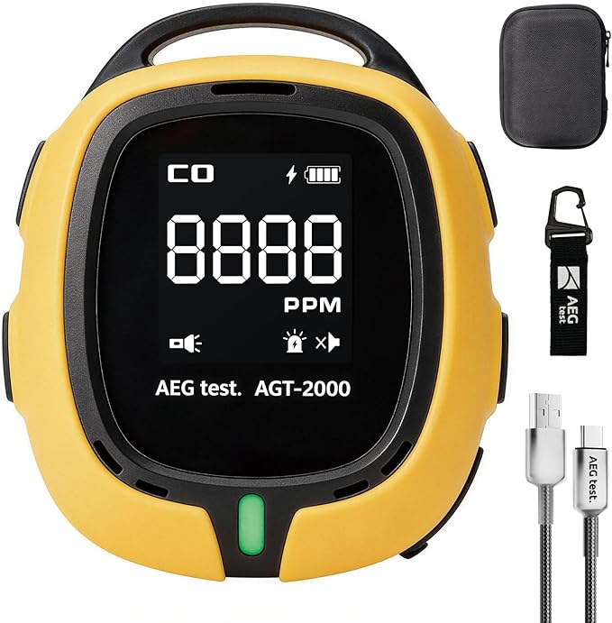 AEGTEST AGT-2000 Portable Carbon Monoxide Detector by Unknown
