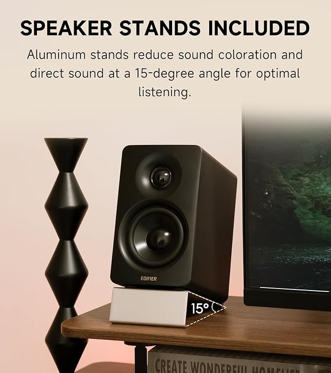Edifier M60 Multimedia Speaker Bluetooth 5.3, 66W RMS, Hi-Res Audio & Hi-Res - Image 9