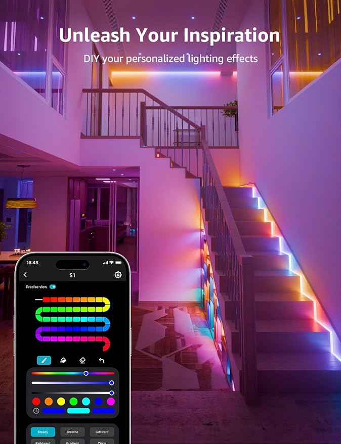 Lepro S1 AI LED Strip Lights for Bedroom - Image 5