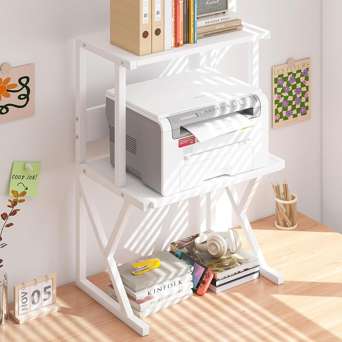 aboxoo Desktop Printer Stand
