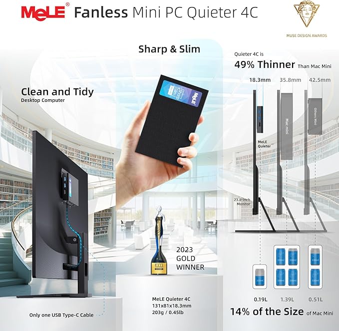 MeLE Mini PC Quieter 4C - Image 8