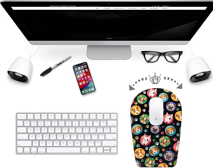 BOCHEERY Ergonomic Mouse Pad Wrist Support, Upgrade Mousepad - Image 7