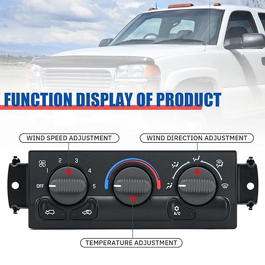 Front Climate Control Module Panel - Image 4