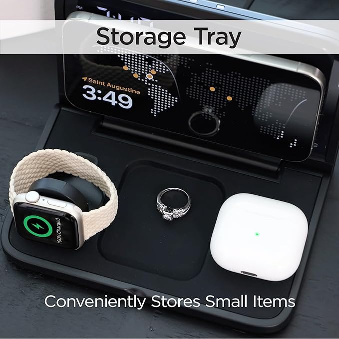 iHome Alarm Clock with Wireless Charging, Digital Alarm Clock - Image 6