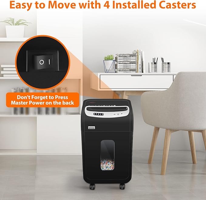 VidaTeco Paper Shredder for Home Office Heavy Duty - Image 8