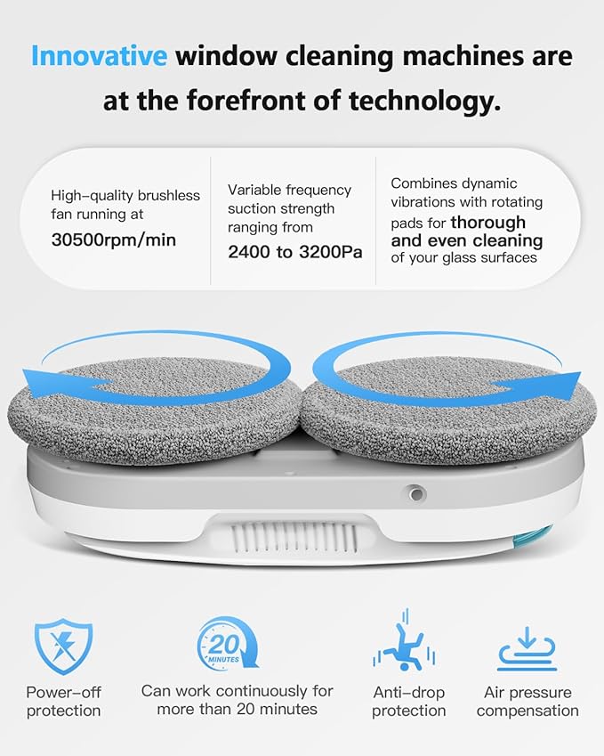 HIXZAP Smart Window Cleaning Robot - Image 3