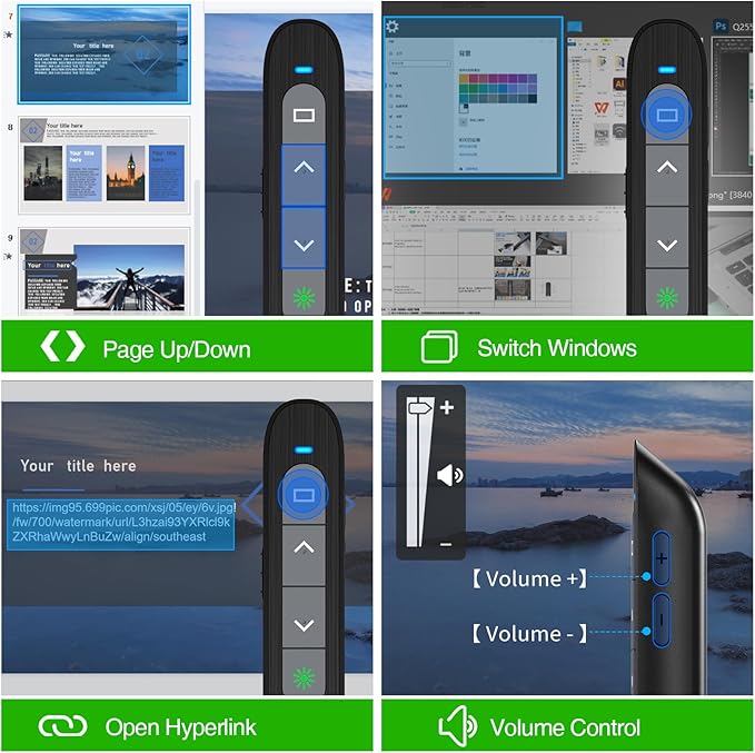 USB C Rechargeable Presentation Clicker - Image 4