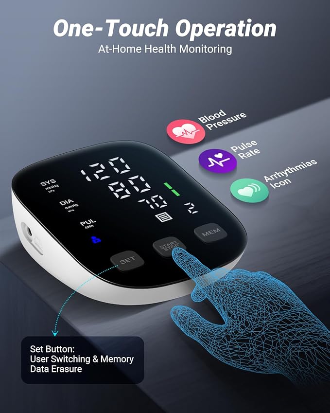 Blood Pressure Monitor Automatic Blood Pressure Machine - Image 2