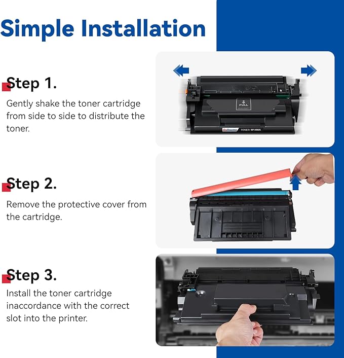 148X W1480X High Yield Toner Cartridges Compatible Replacement - Image 5