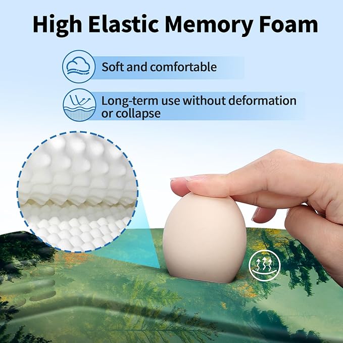 YIWEI Ergonomic Mouse Pad with Wrist Rest - Image 2