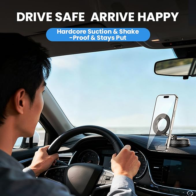 360° Adjustable Magnetic Phone Holder for, iPhone 17 Pro Max, Air Plus & More | - Image 2