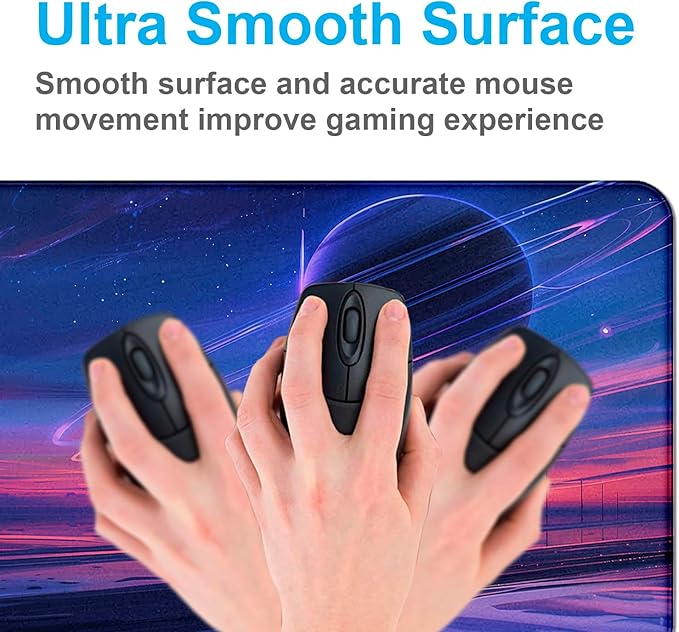 Anime Landscape Mouse Pad, Oversized Gaming Desk Pad, Space Planet Computer - Image 5