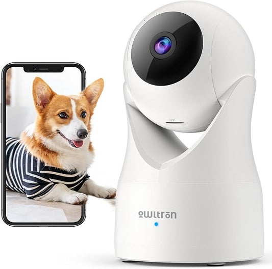 owltron Indoor Security Camera 2K, 360° Cameras by OWLTRON