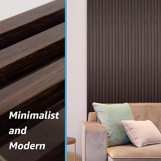 Art3d Slat Wall Panel for Modern Decor, WPC Acoustic Diffuser Panel - Image 6