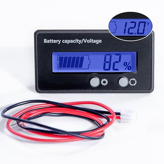 Golf Cart Battery Voltage Meter - Image 2