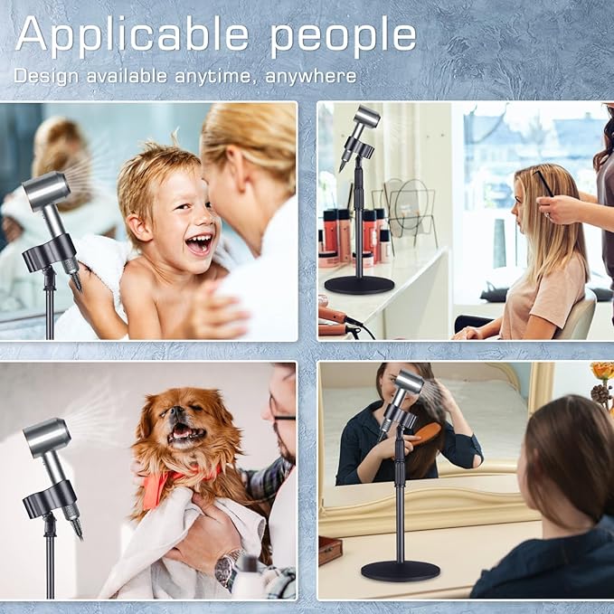 TAYUQEE Hands Free Hair Dryer Upgraded Blower Holder - Image 6