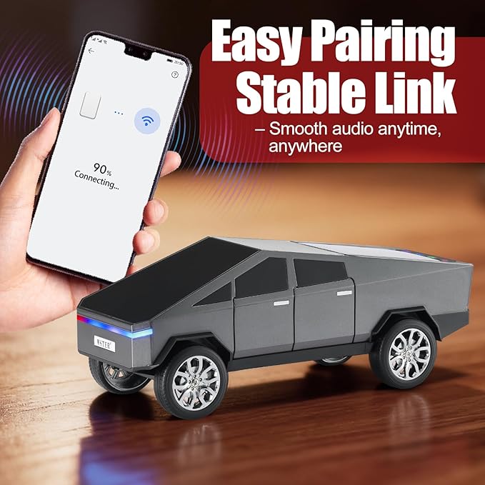 WSTER Portable Car Model Bluetooth Speaker - Image 2