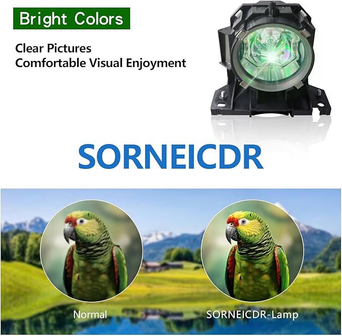 SORNEICDR DT00873/SP LAMP-046 Replacement Projector Lamp Bulb Compatible - Image 3