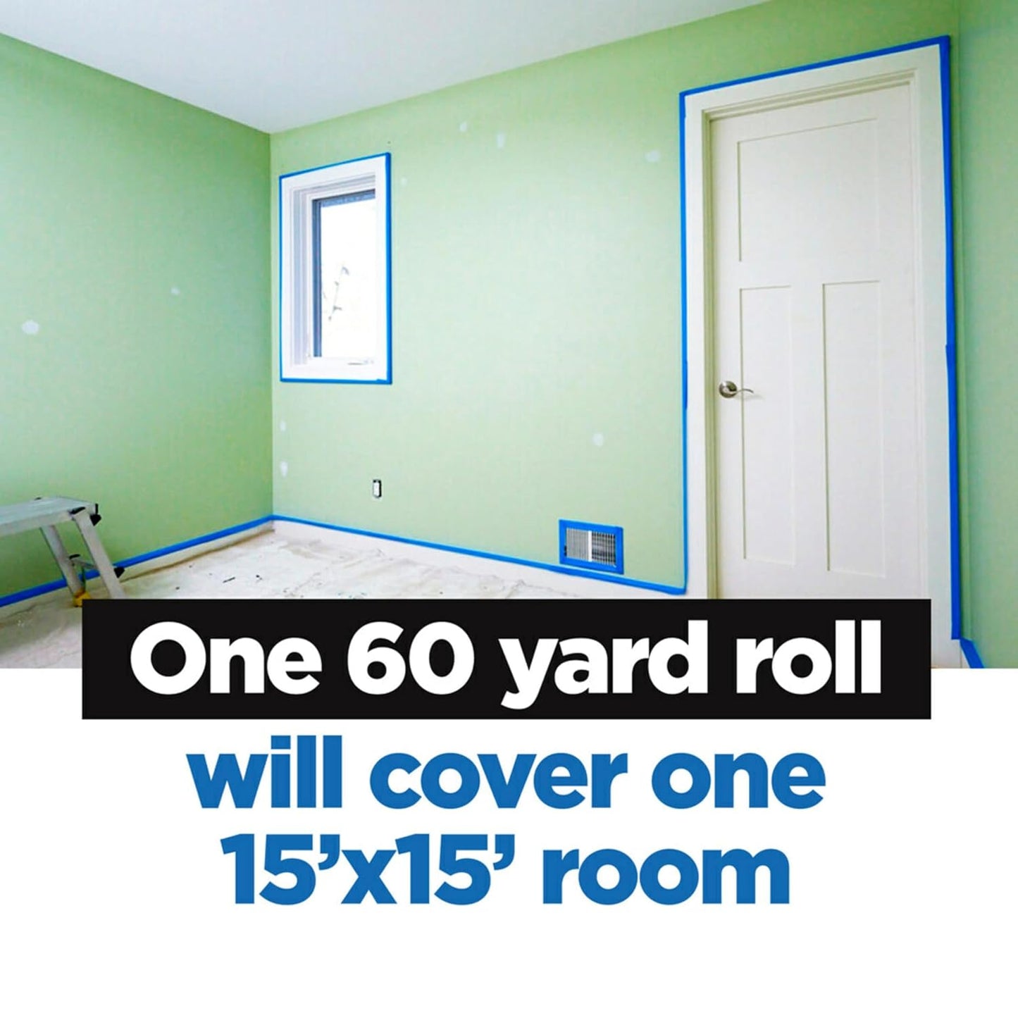 ScotchBlue Original Multi-Surface Painters-Tape, 2" Wide (1.88 in. x 60 Yds), Rolls Blue Paint-Tape Protects Surfaces & Removes Easily, Masking-Tape for Indoor & Outdoor Use (2090-48TP6) (Pack of 36)