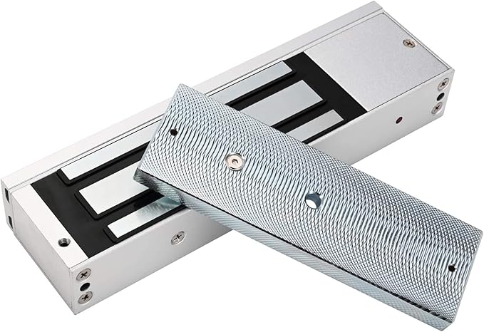 Electric Magnetic Lock 500KG 1200LBS Holding Force Electromagnet Lock 12V Fail - Image 2