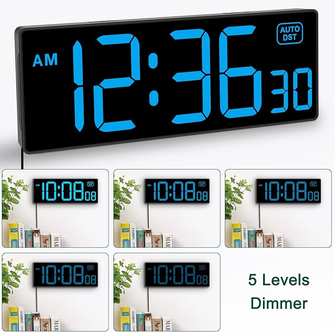 Soobest LED Wall Clock Digital Clock - Image 4