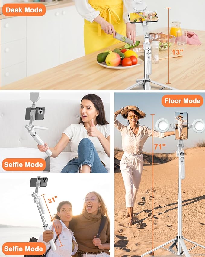 Yeaki 71” Auto Face Tracking Tripod - Image 6
