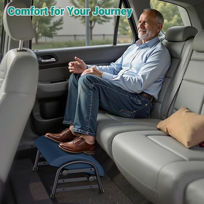 YEASHEIN Adjustable Foot Rest for Under Desk at Work, Ergonomic Under Desk - Image 7
