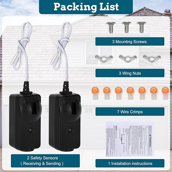 2025 Upgrade 41A5034 Safety Sensor Kit Compatible - Image 6