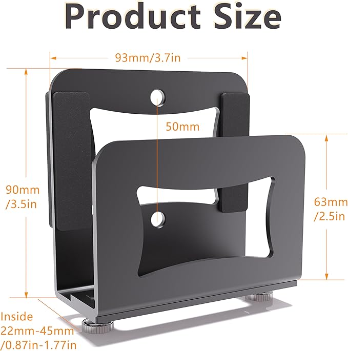 Adjustable Small Device Wall Mount Holder - Image 3