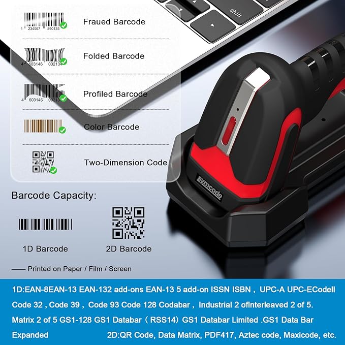 Symcode 2D QR Industrial Barcode Scanner - Image 5