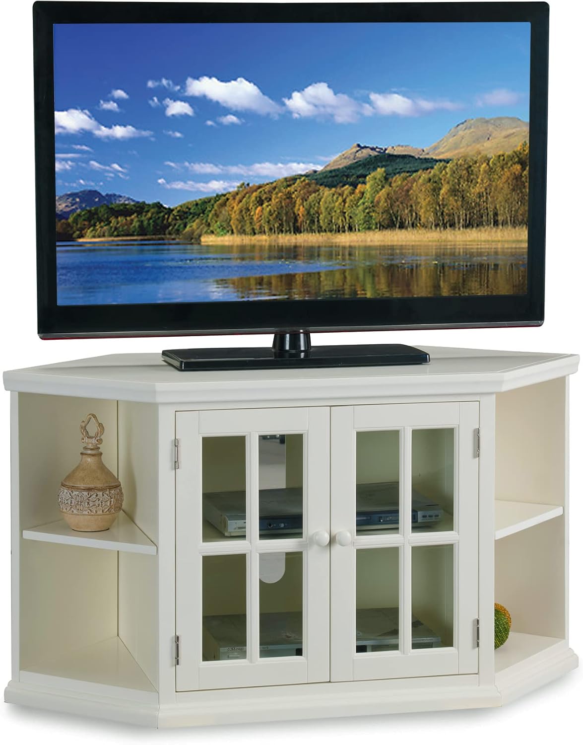 Leick Home Maelyn Corner TV Stand,