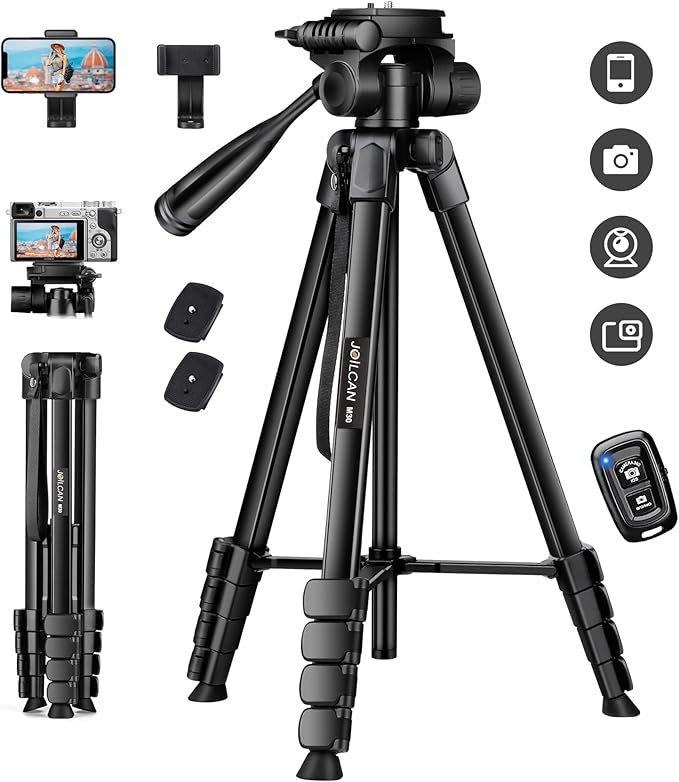 JOILCAN Phone Tripod, Travel Floor Tripods Compatible by JOILCAN