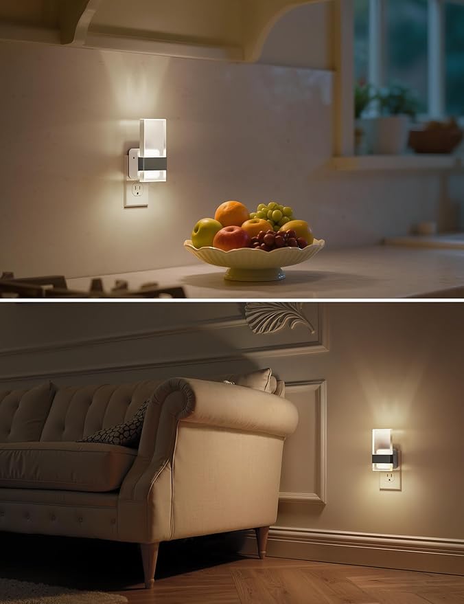 L LOHAS LED Night Light, Night Lights Plug Into Wall, 2 Pack Decorative - Image 5