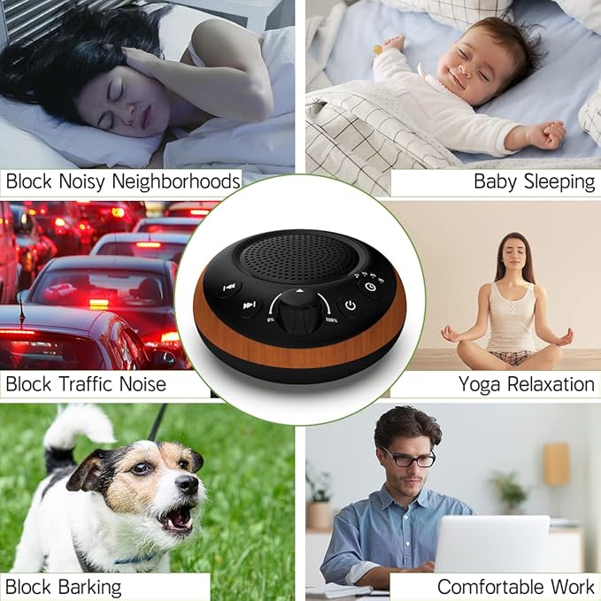 Brown Noise Sound Machine White Noise Machine Nonstop 30 Soothing Sounds Sound - Image 6