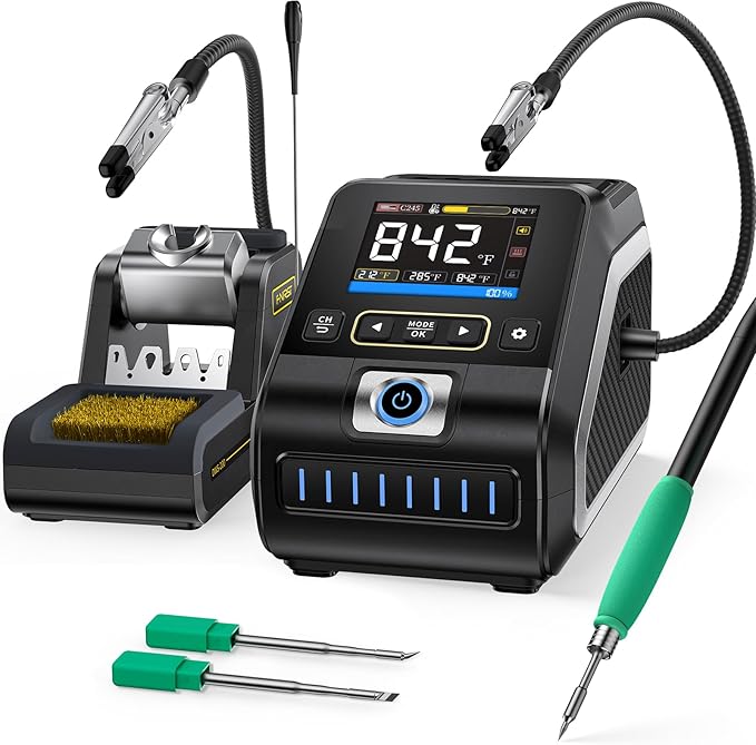 FNIRSI DWS-200 200W 210 Precision Digital Soldering Station Kit by FNIRSITechnology