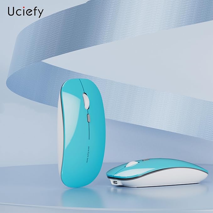 Uciefy Q5 Slim Rechargeable Wireless Mouse, 2.4G Optical Silent Ultra Thin - Image 7