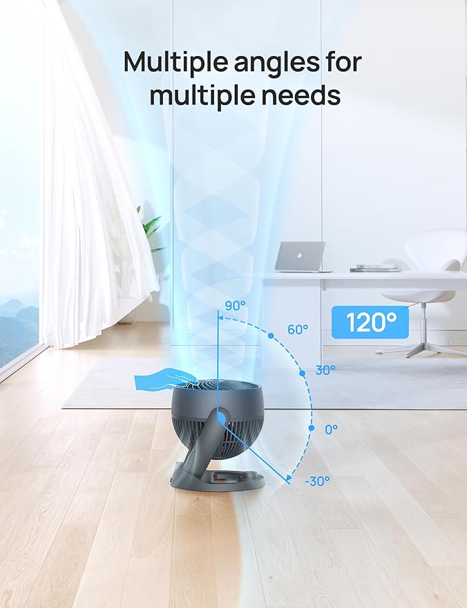 Dreo Desk Fan, 12-Inch Air Circulator Fan - Image 7
