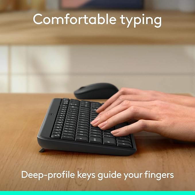 Logitech MK250 Bluetooth Wireless Mouse and Keyboard Combo: Fast & Easy - Image 4