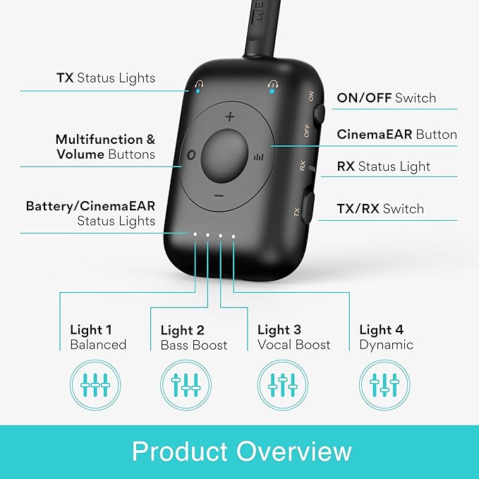 MEE audio Connect Air Pro Bluetooth Wireless Audio Transmitter & Receiver - Image 7