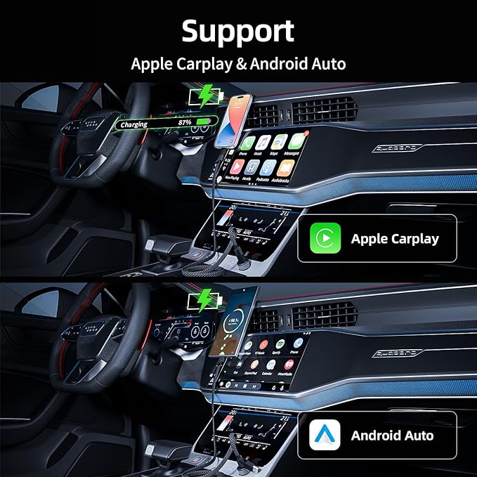 Firsting 4 in 1 Charging Cable 240W MAX, USB C Cable Fast Charger Cord - Image 4