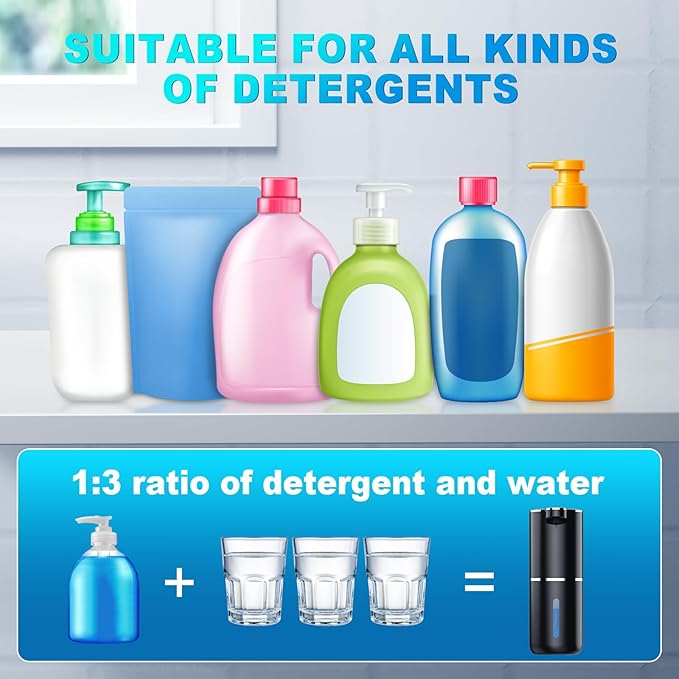 Automatic Foaming Soap Dispenser, 12.8oz/380ml Wall Mount Touchless Soap - Image 4