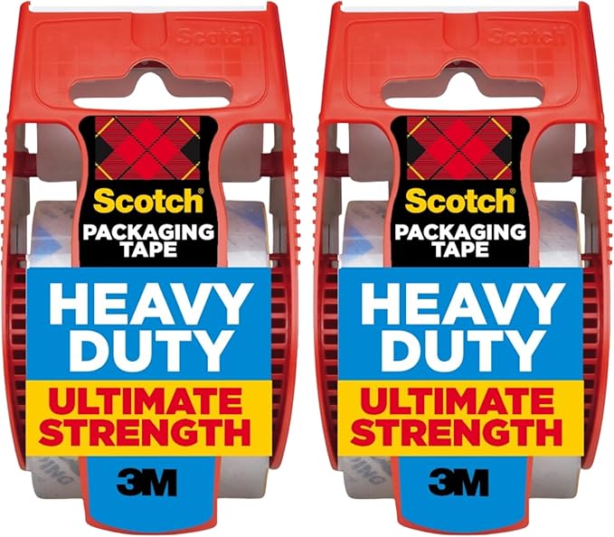 Scotch Heavy Duty Packaging Tape, 2 Inches x 800 Inches by ScotchBrand