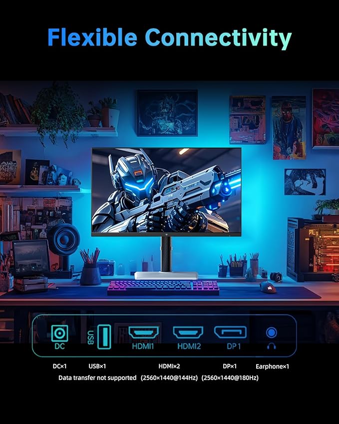 KTC 27 Inch Mini LED Gaming Monitor - Image 8