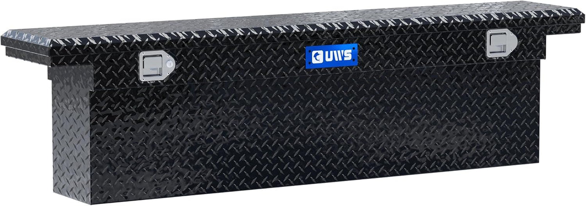 uws ec10842 69-inch gloss black heavy-wall aluminum deep, close-up detail