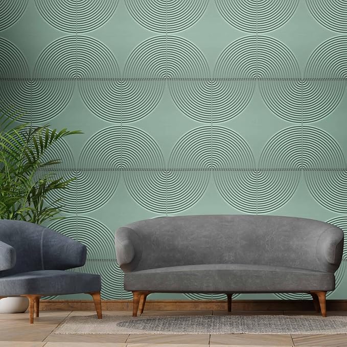 From Plain To Beautiful In Hours 9002 Arc Swell PVC 12 in x 12 in Peel and - Image 4