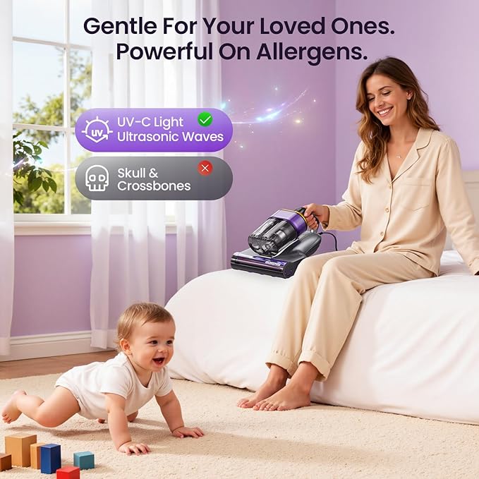 IRONSPIRE Bed Vacuum Cleaner, Mattress Vacuum - Image 8