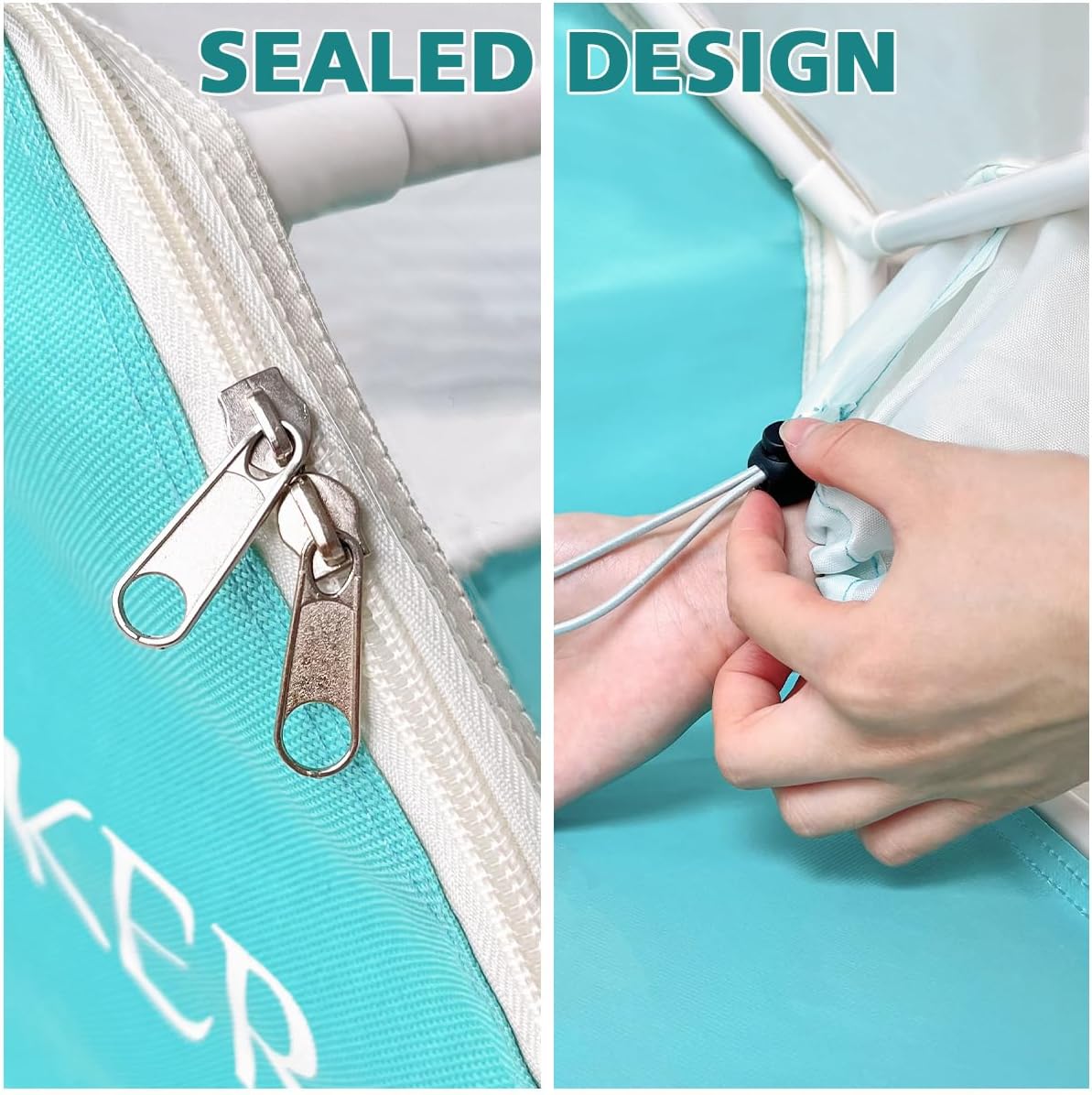 keoker fully enclosed sanding dust-proof cabinet with transparent, close-up detail