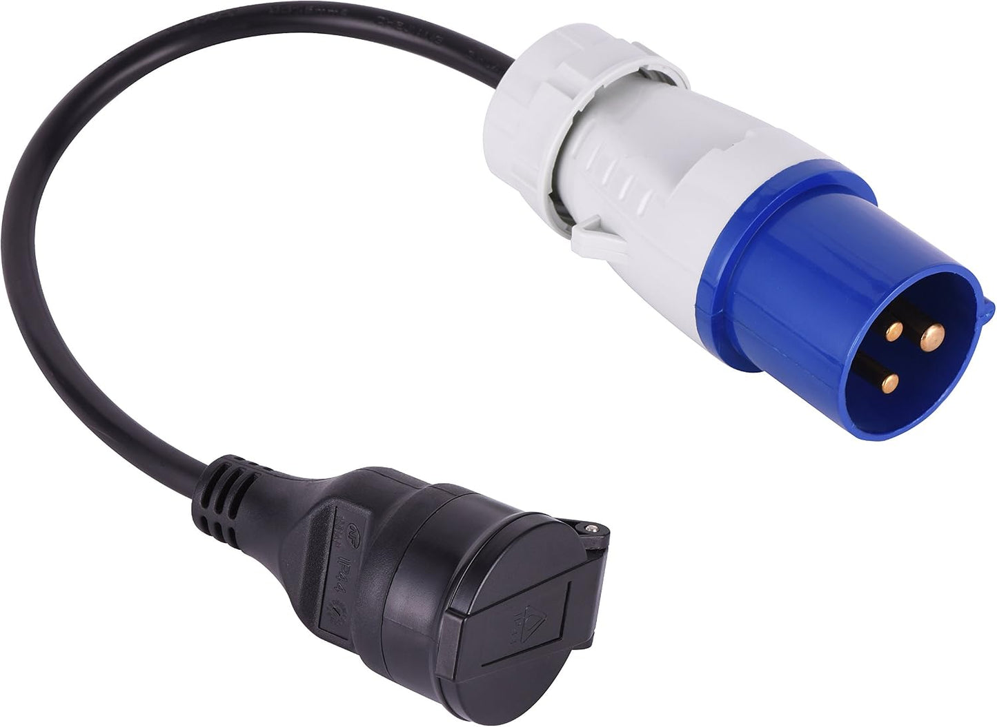 Electraline 20848043M Adapter Male CEE/Female